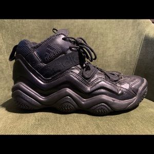 Adidas Top Ten 2000 Triple black Sz:8.5